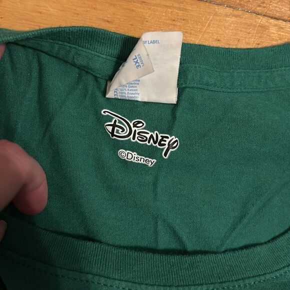 Disney Women’s Green “Don’t Feed the Animals” Jungle Navigation Co. T-shirt 3XL - Picture 5 of 6